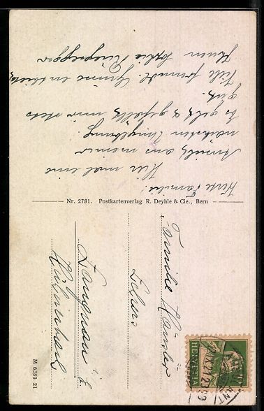 Cartoline postali: AK Kirchdorf, Blick zur Kirche – Usato da Berlin venduto da bartko-reher 1