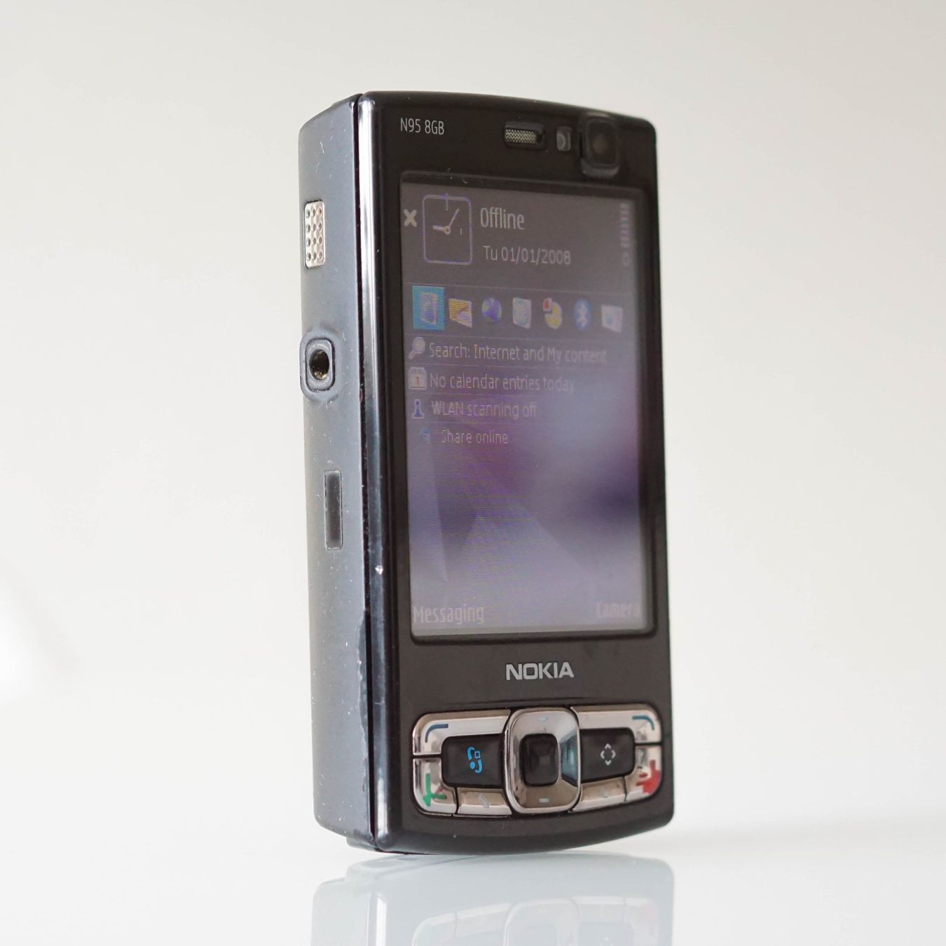 Nokia Telefoni cellulari / Smartphones: Nokia N95 - Black Smartphone – Usato da Thörishaus venduto da vintagger 3