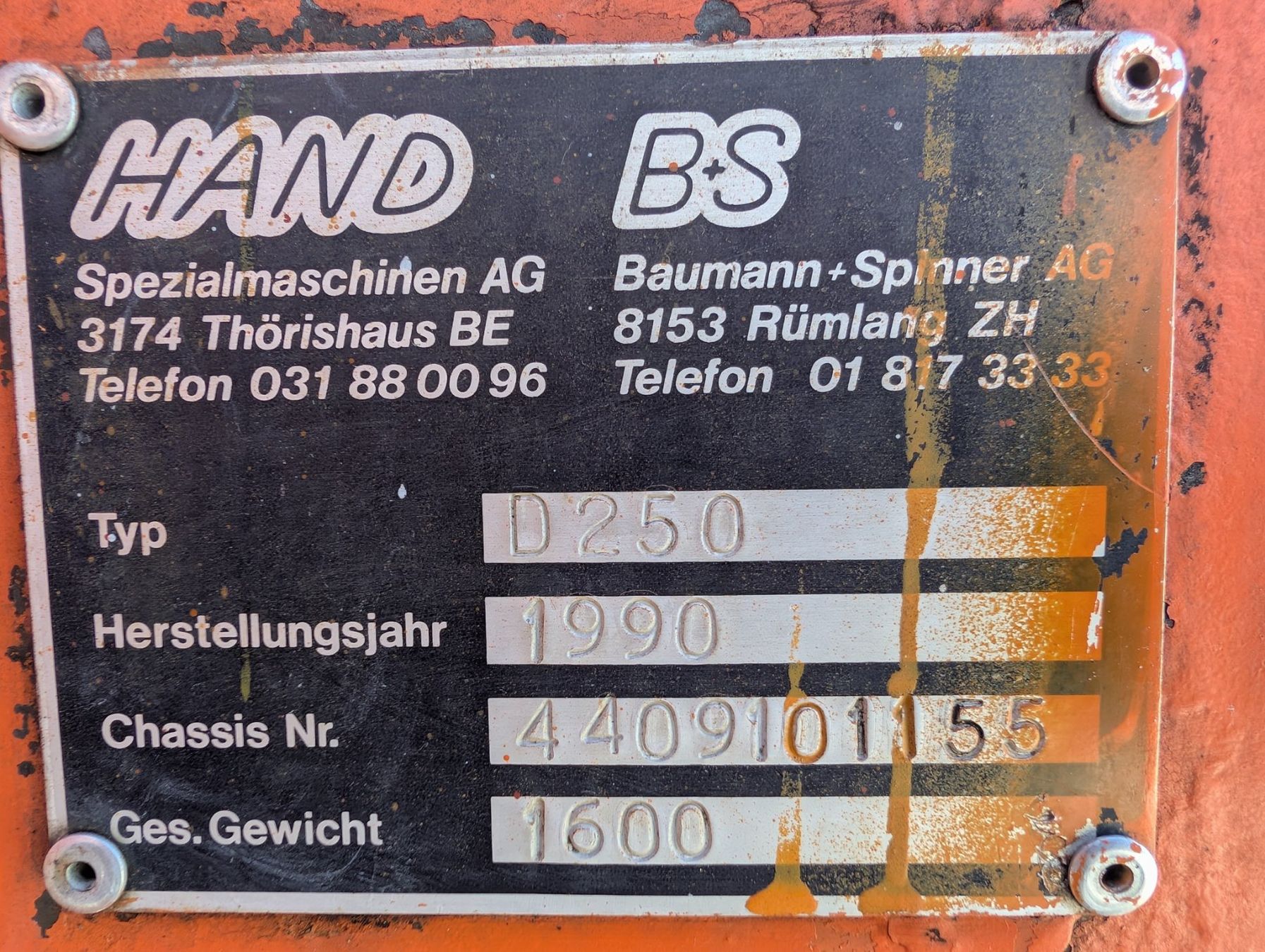 Trinciatrici: Anhänger Häcksler 25cm Diesel – Usato da Scherz venduto da Mietpoint_Hossli 2