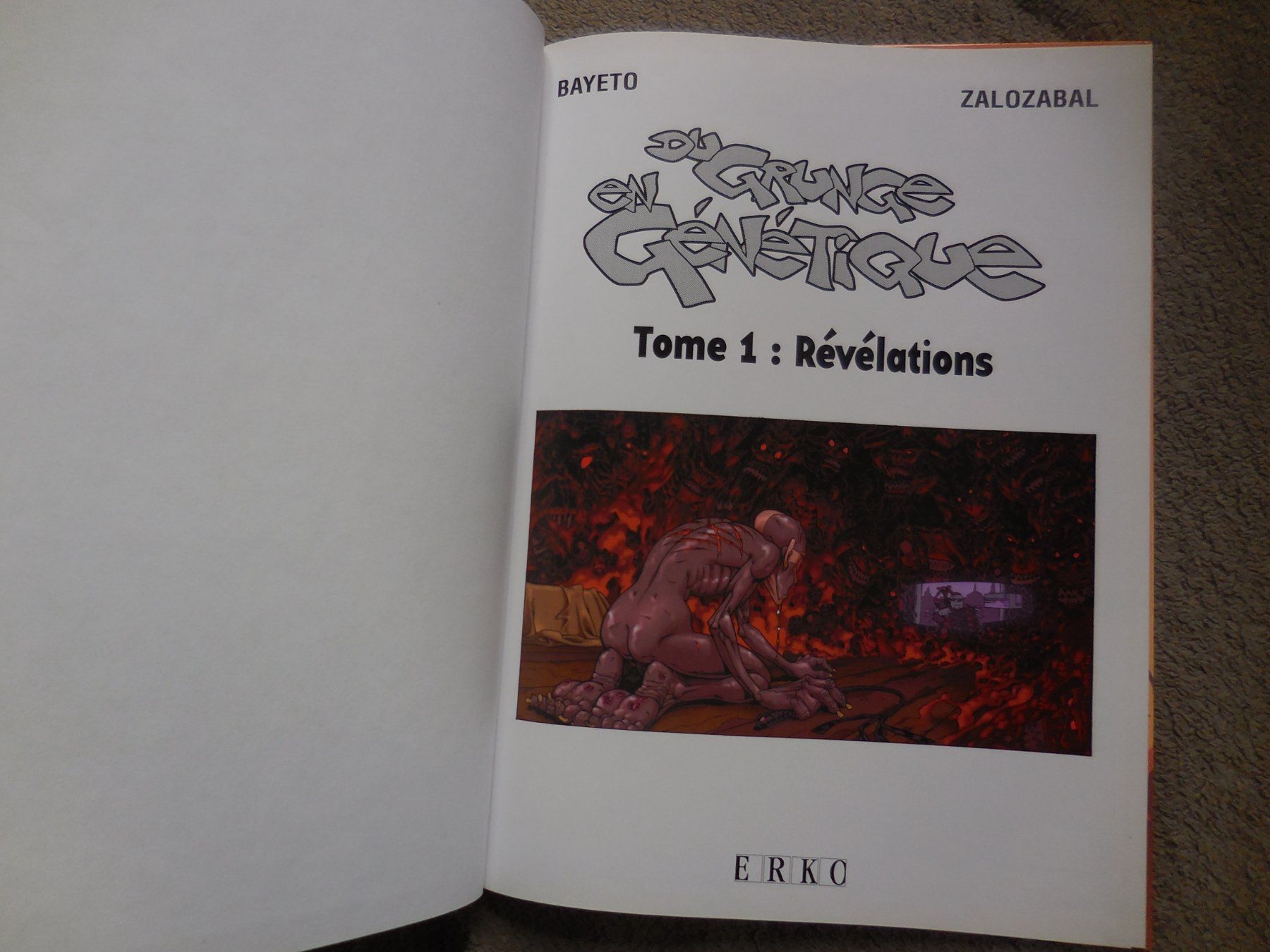 Fumetti: Du Grunge en génétique T1 (Révélations) E.O 2002 – Usato da Meyrin venduto da toutatis 1