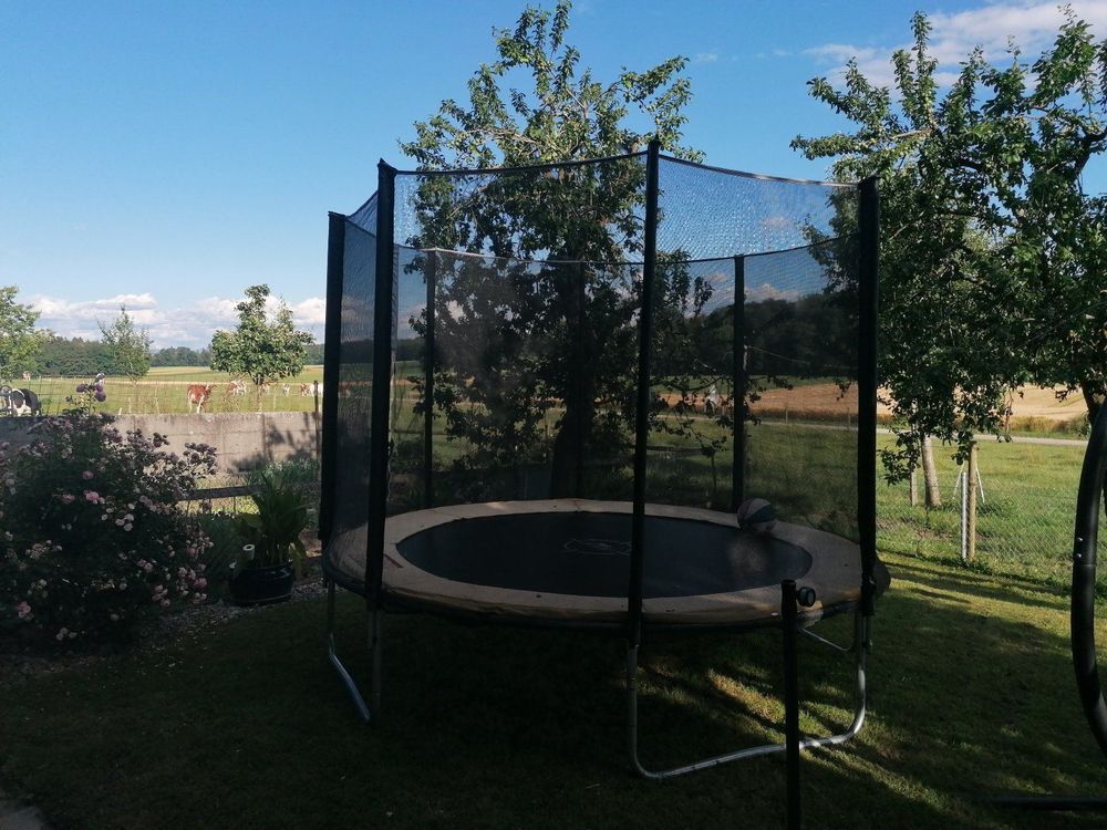Trampolin ca 4 Meter durchmesser | Kaufen auf Ricardo