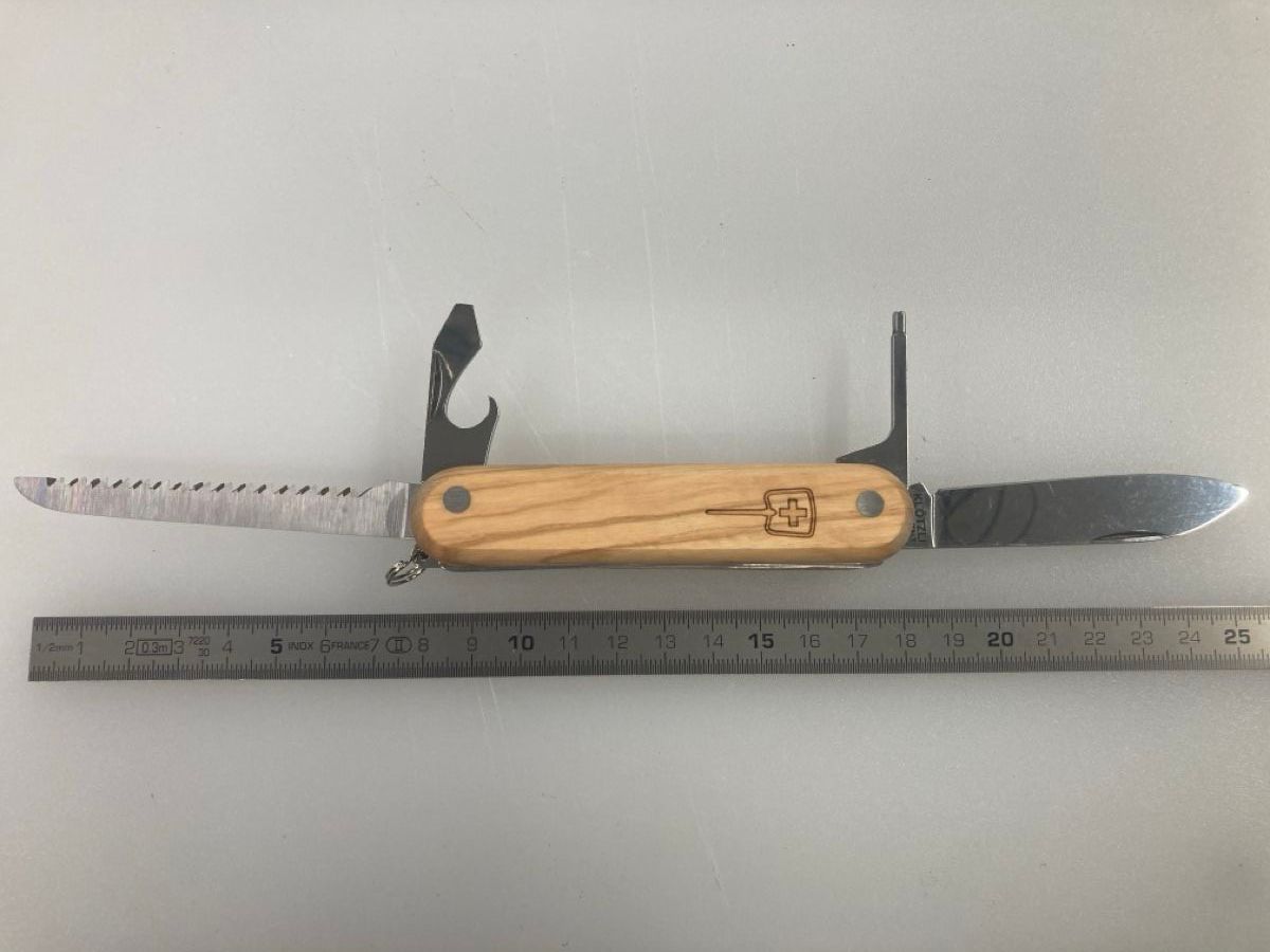 Coltelli tascabile: Hornusser-Messer – Nuovo e nell'imballaggio originale da Krauchthal venduto da colligio