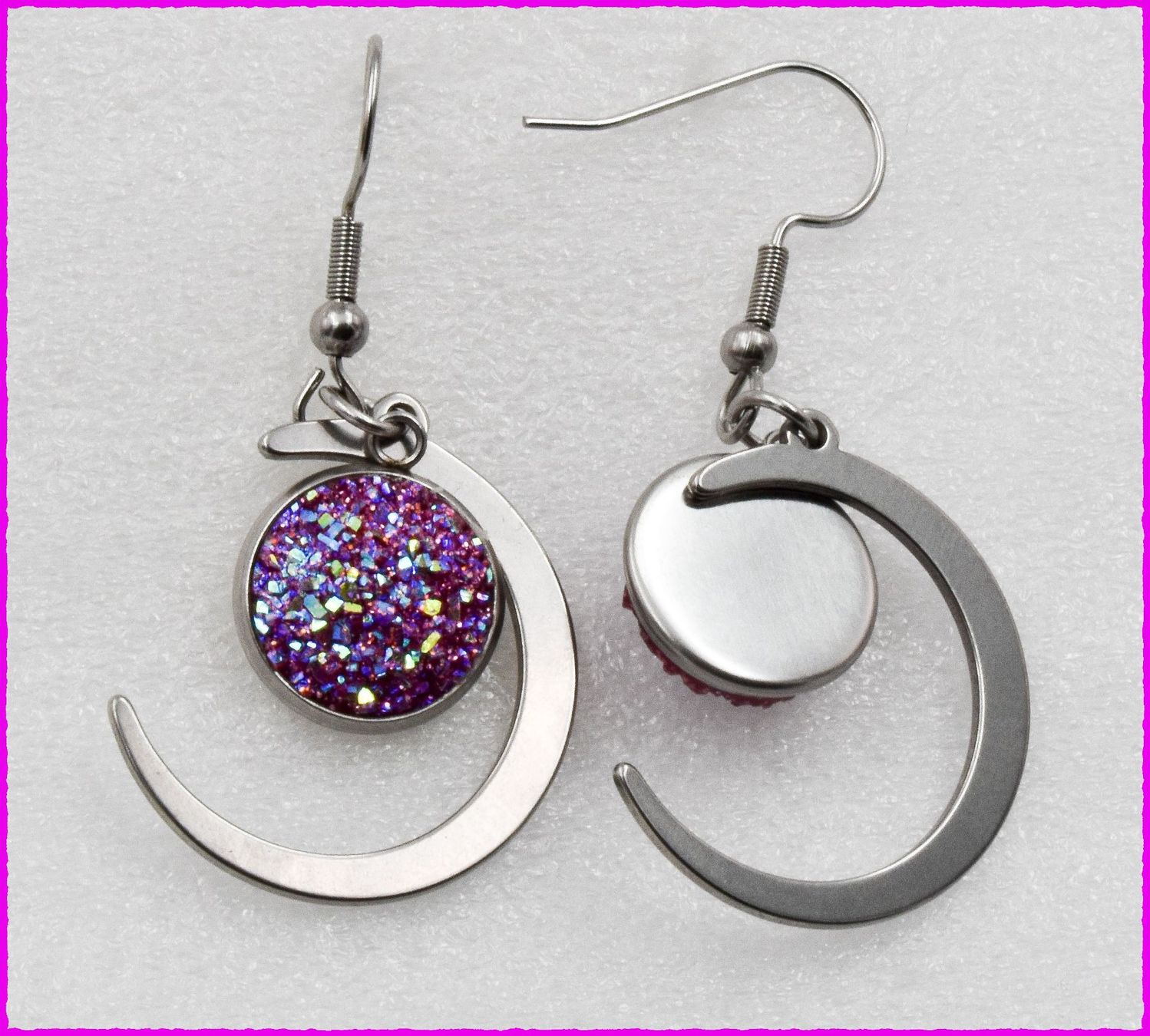 Orecchini pendenti & Orecchini a lobo: Ohrhänger glänzend glitzernd schillernd – Nuovo e nell'imballaggio originale da Oberglatt ZH venduto da Diamond-Girl 1