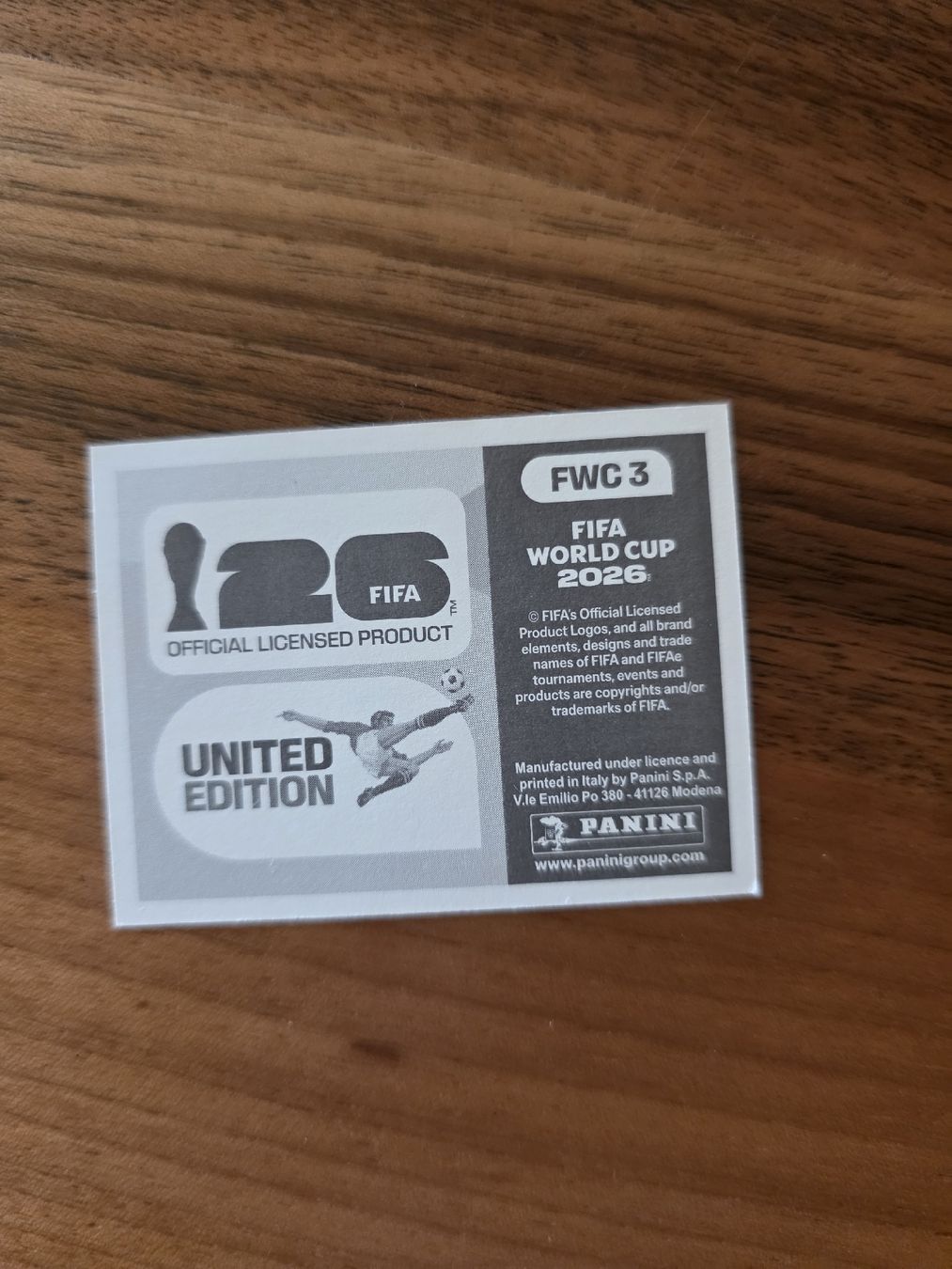 Panini Carte collezionabili: Panini WM 2026 FWC 3 – Nuovo (secondo la descrizione) da Romanshorn venduto da leeh78 1