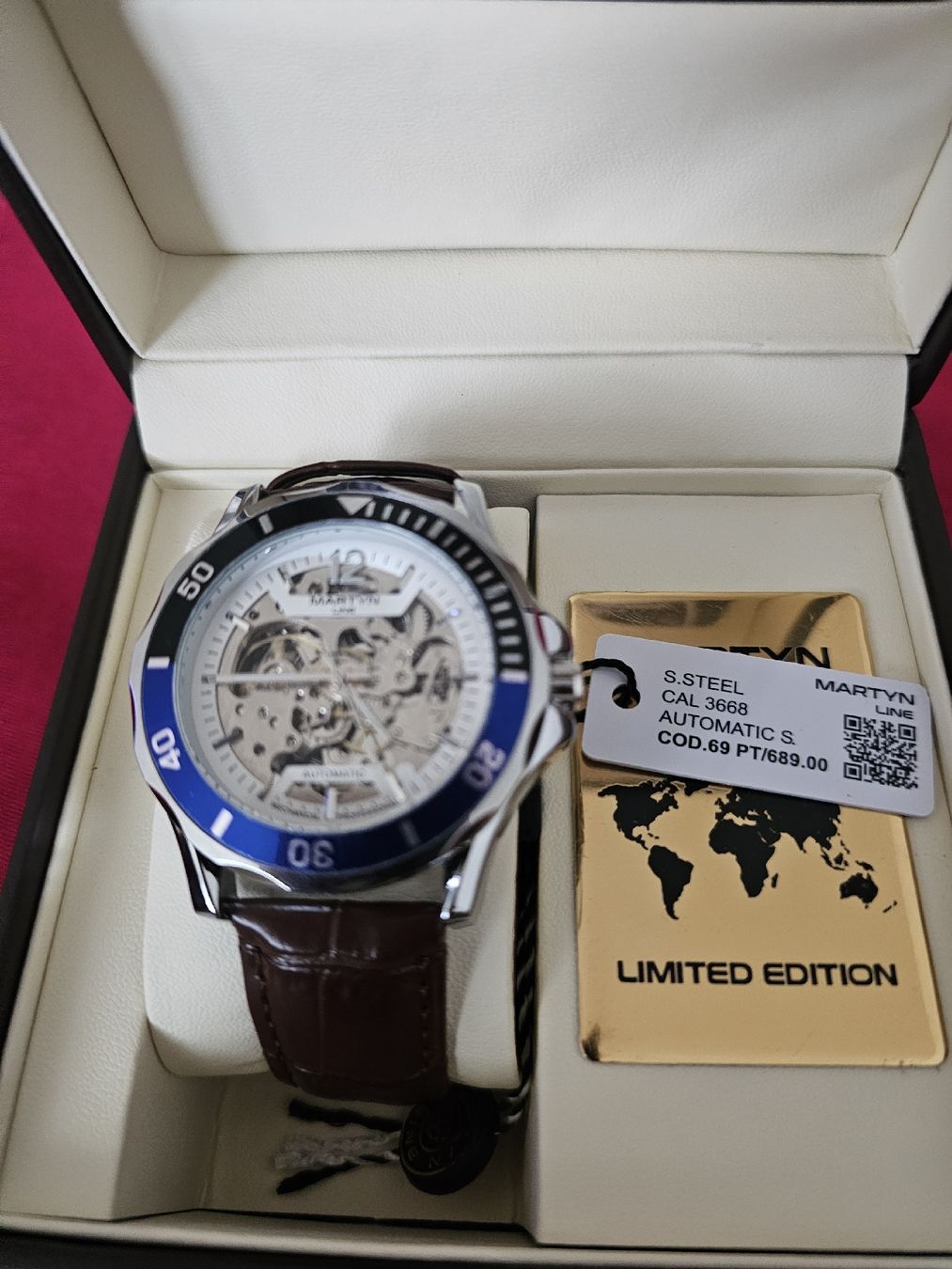 Orologi: martyn line männer armbanduhr – Nuovo e nell'imballaggio originale da Winterthur venduto da Sorayamou 2