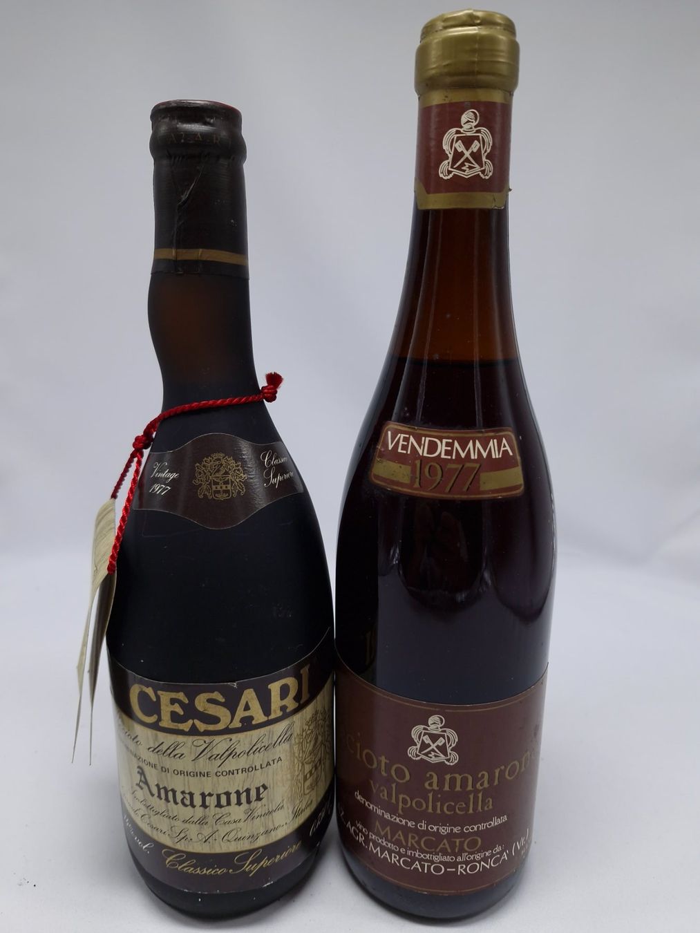 Amarone Wein: AMARONE & AMARONE RECIOTO / 1977 – Neu (gemäss Beschreibung) aus Bulle von italicum