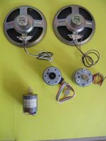 Für Bastler,  Lautsprecher, Motoren Modellbau, #B3