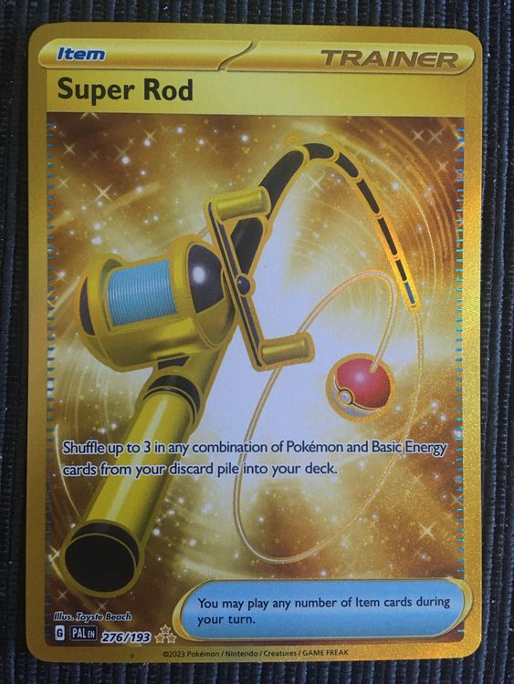 Pokemon Paldea Evolved Super Rod Gold Englisch | Kaufen auf Ricardo