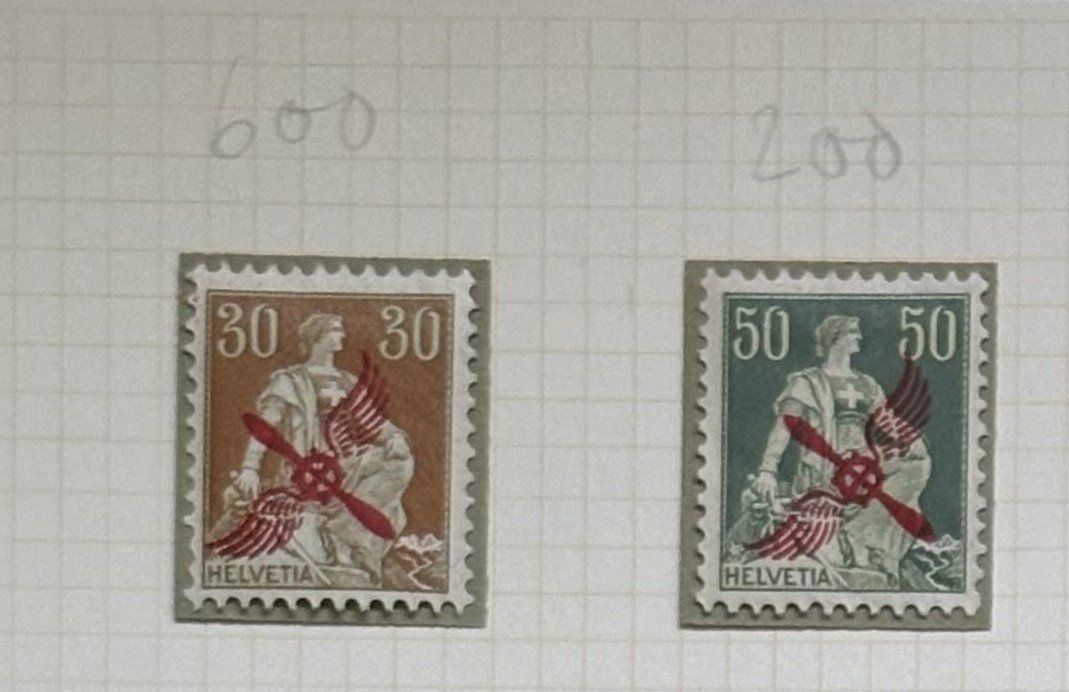 Tutti i francobolli: FLUGPOST BRIEFMARKEN – Usato da Ostermundigen venduto da Heavenmaus75 1