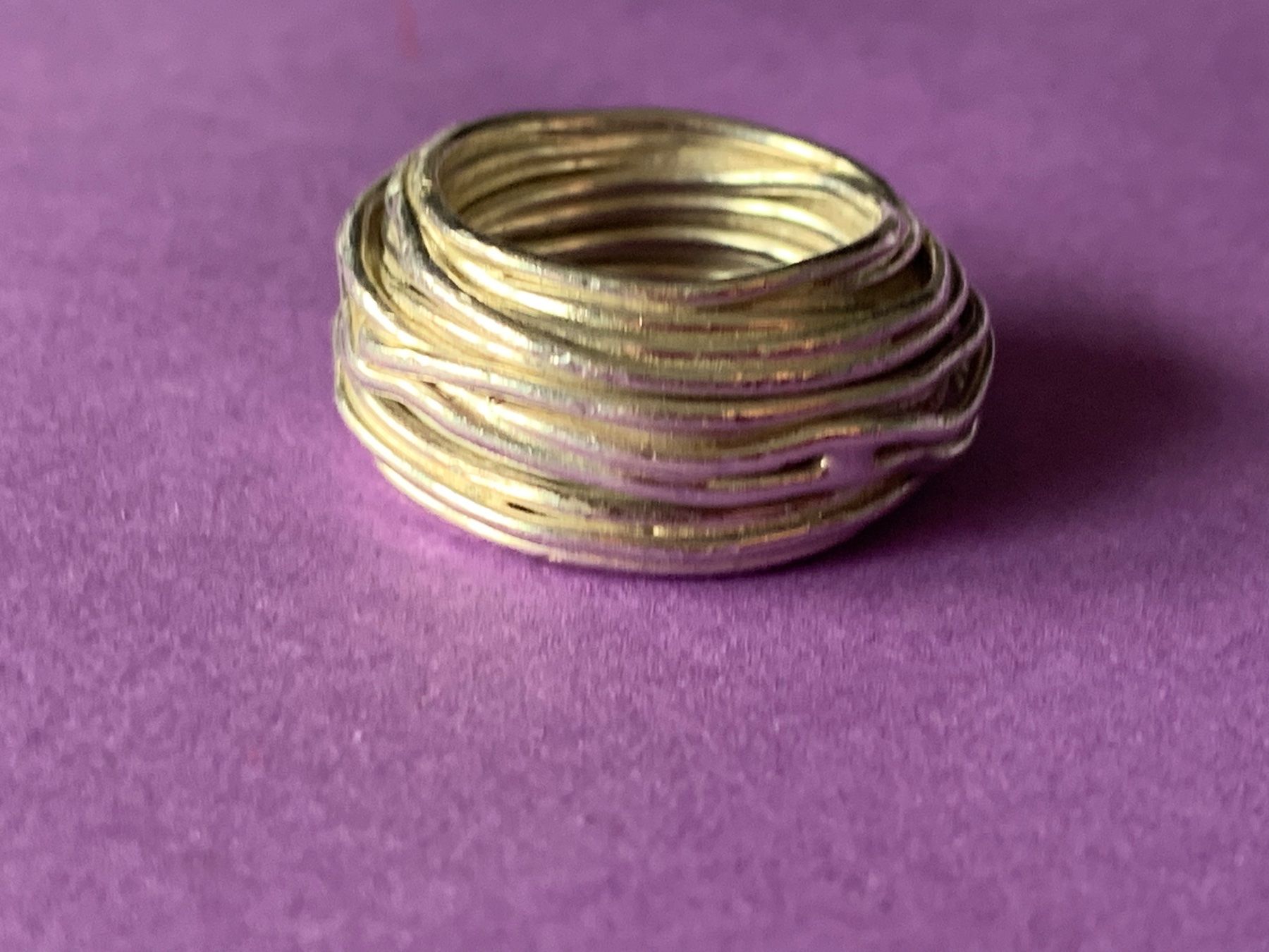 Anelli: Silberdraht Ring pompös (50) – Usato da Dittingen venduto da Bijoubelle 5