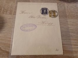 Streifband Korrespondenzklub Ganzsache