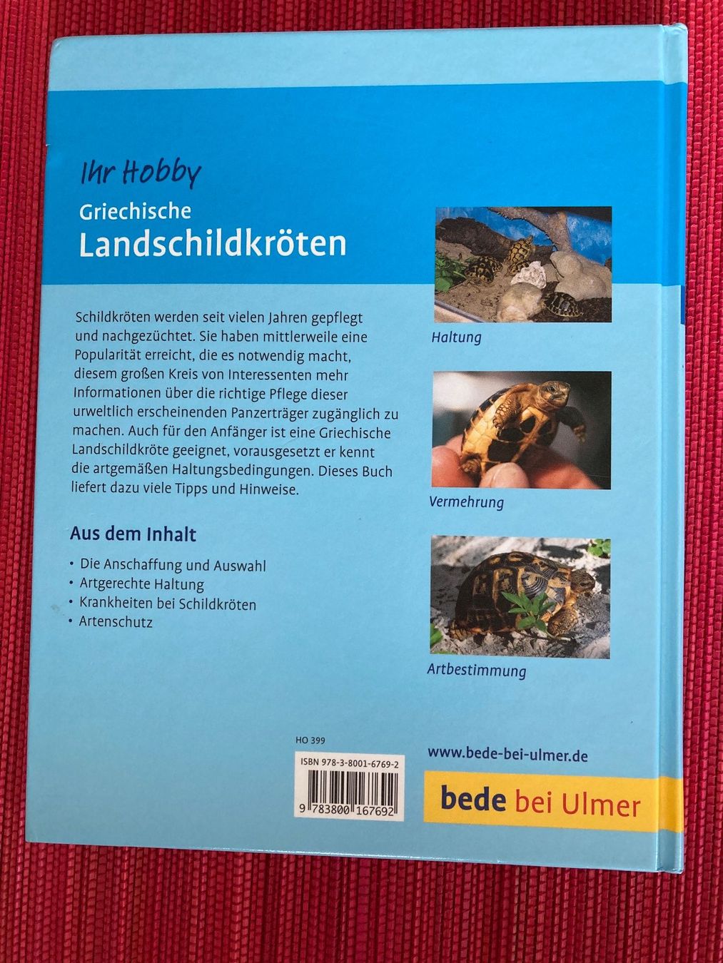 Libri: Griechische Landschildkröten – Usato da Baden venduto da Yoyo1 1