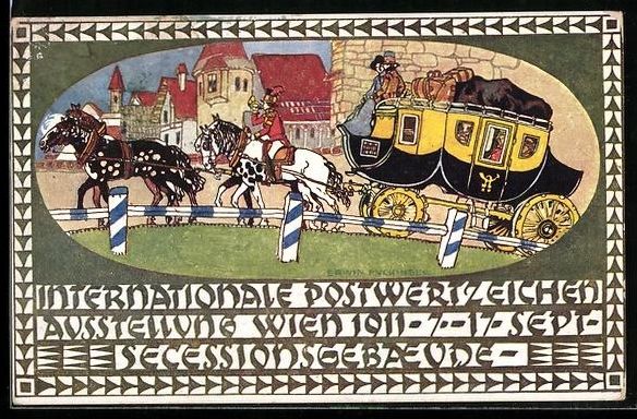 Ansichtskarten: sign. Erwin Puchinger: Internationale Po – Gebraucht aus Berlin von bartko-reher