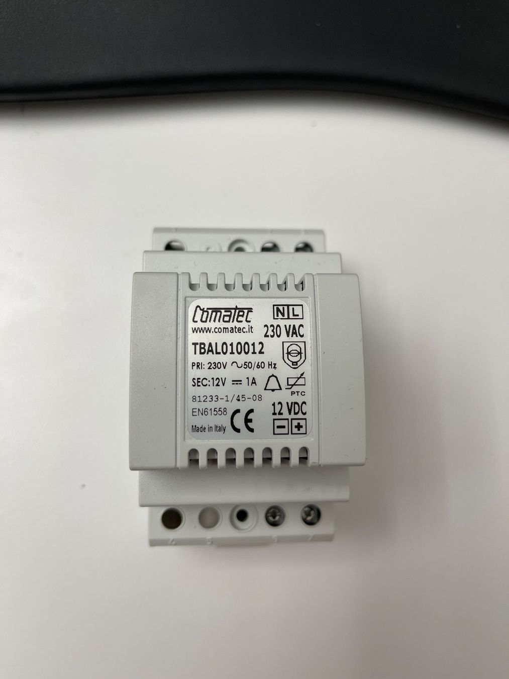 Elektronikbauteile: Comatec Klingeltrafo TBAL010012 12V – Gebraucht aus Ehrendingen von Sansav