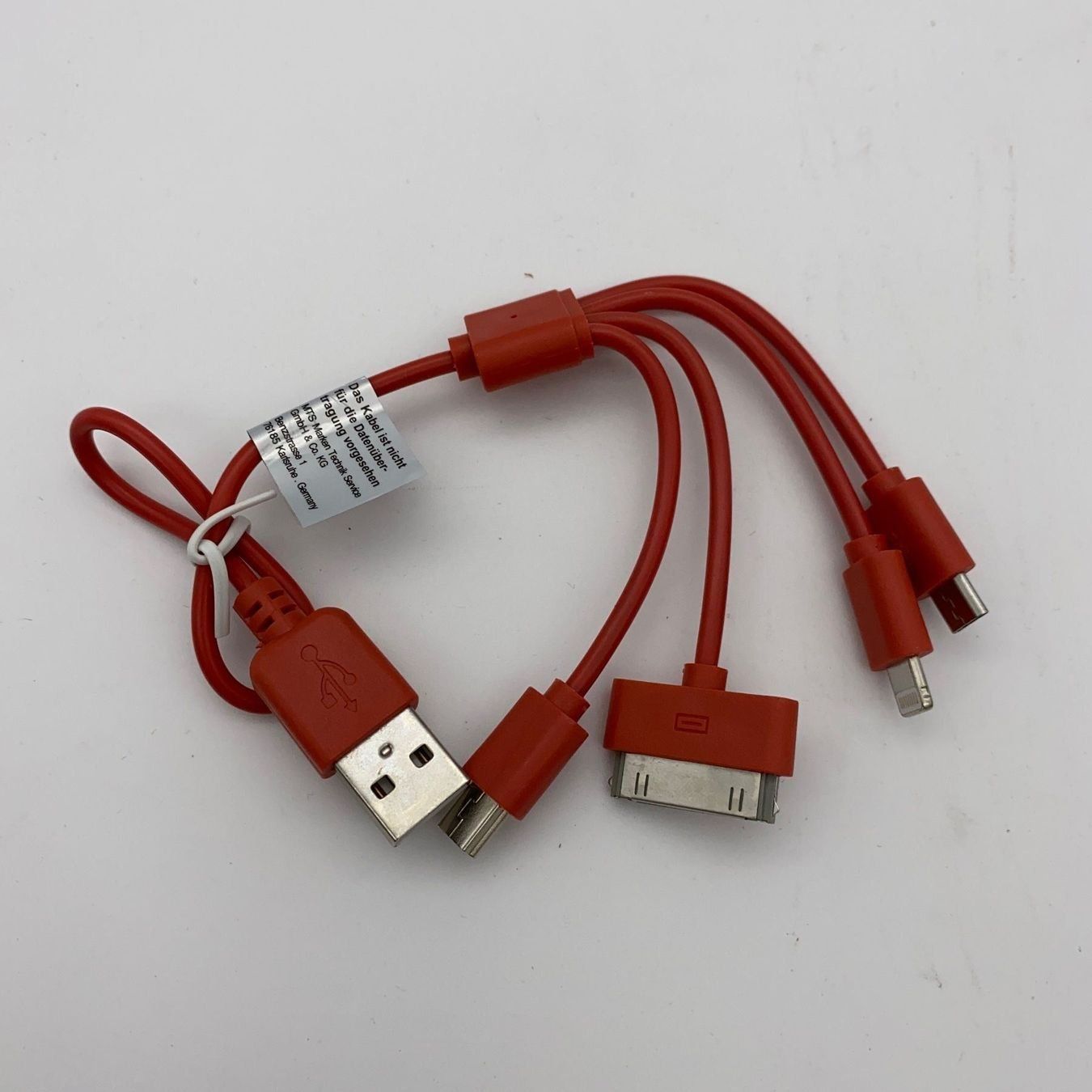 Caricabatterie: Ladekabel 4in1 weiss – Nuovo e nell'imballaggio originale da Emmen venduto da Aribini 3