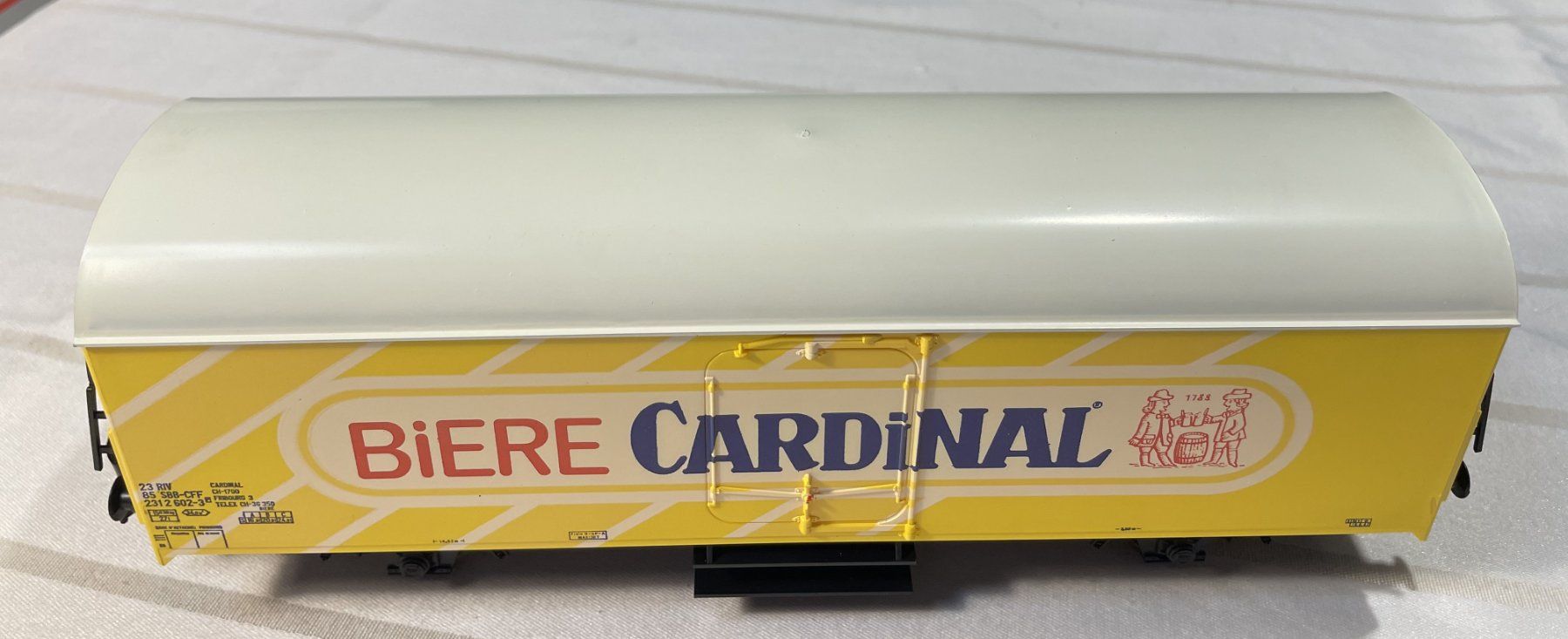 Lima Modellini di ferrovie: Kühlwagen Cardinal Spur 0 – Usato da Unterengstringen venduto da hho_gl2b 1