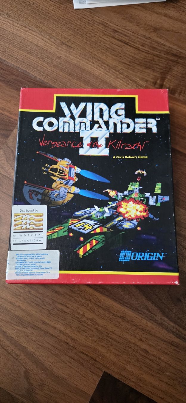 Giochi: Wing Commander II Big Box PC+Speech Accessory Pack komplett – Usato da Jona venduto da AntonioSposito