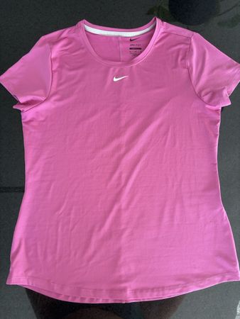 Damen T-Shirt Nike Dri-Fit Grösse M pink guter Zustand