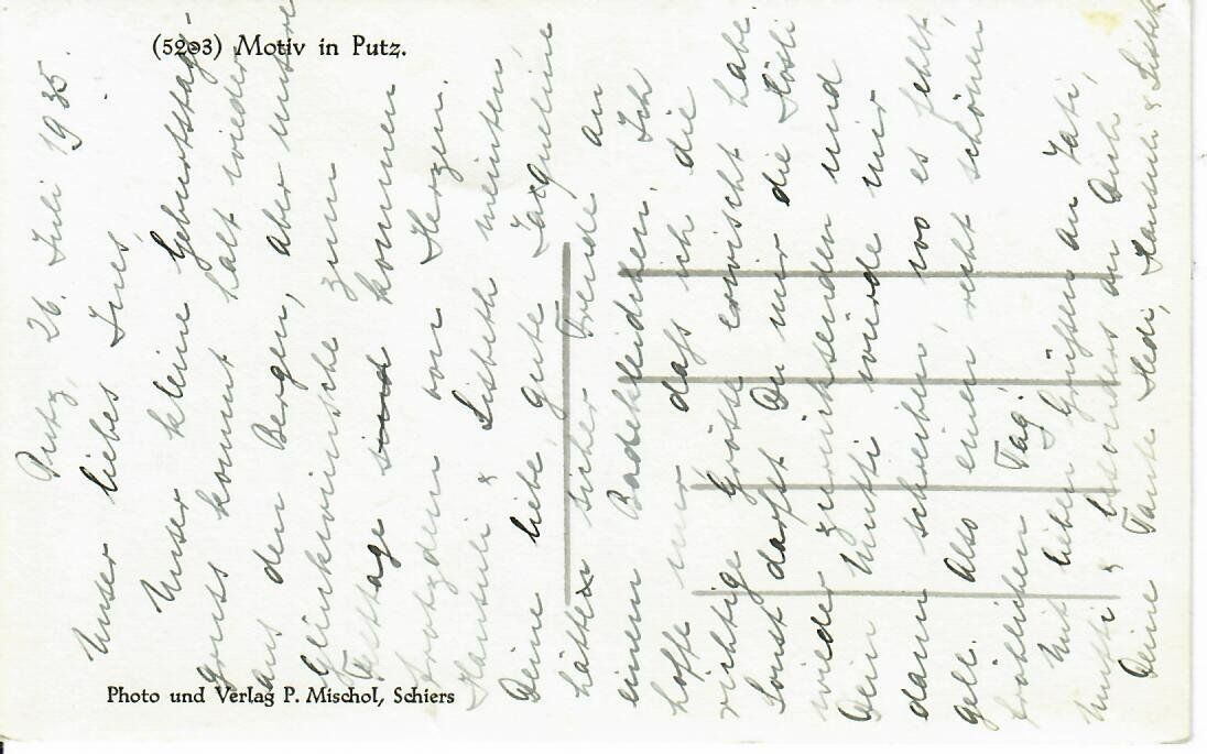 Cartoline postali: Motiv in Putz 1935 – Usato da Hochdorf venduto da Ziegel-16 1