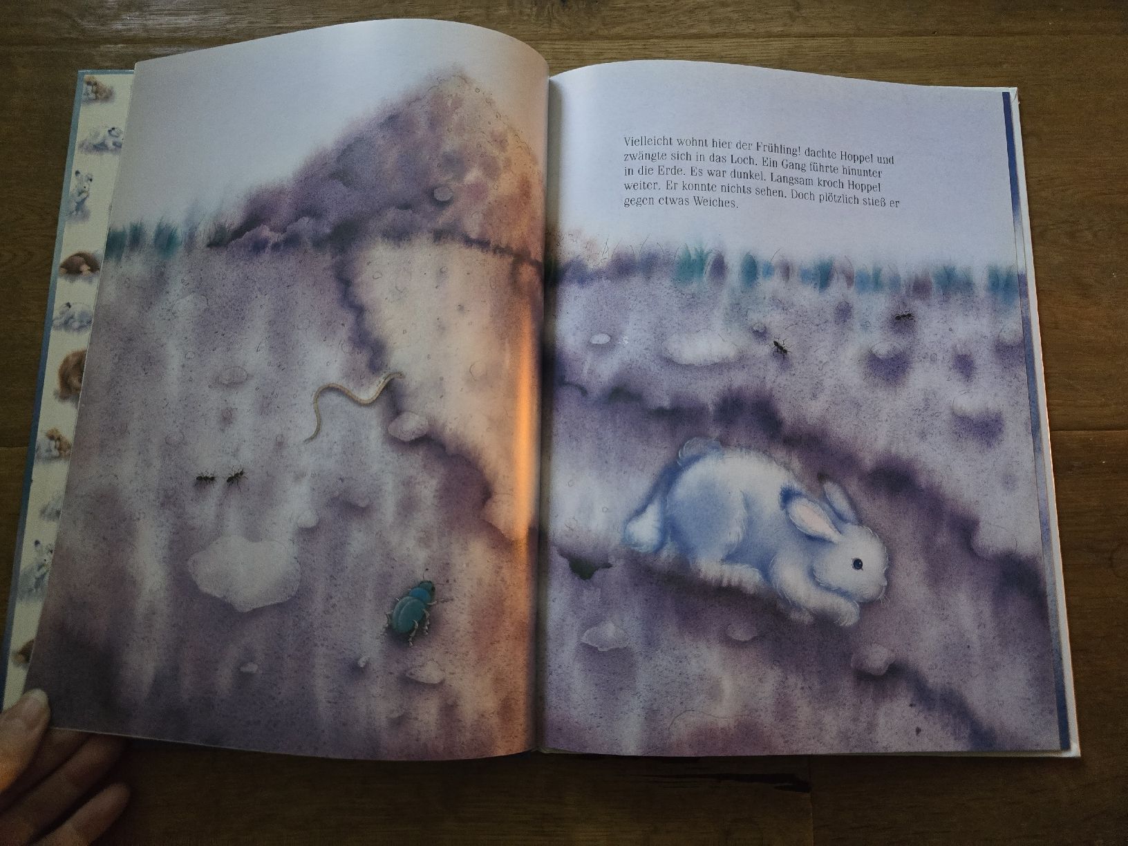 Bücher: Hoppel findet einen Freund: Kinderbuch von Marcus Pfister – Gebraucht aus Wittenbach von Tigerlili 2