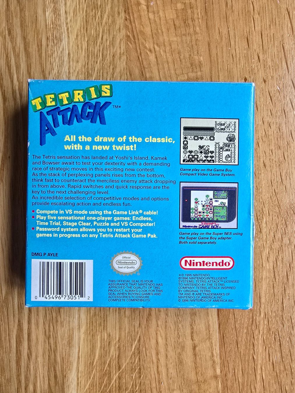 Nintendo Giochi: Nintendo Gameboy/Tetris Attack/OVP – Usato da Sursee venduto da Elian91 3