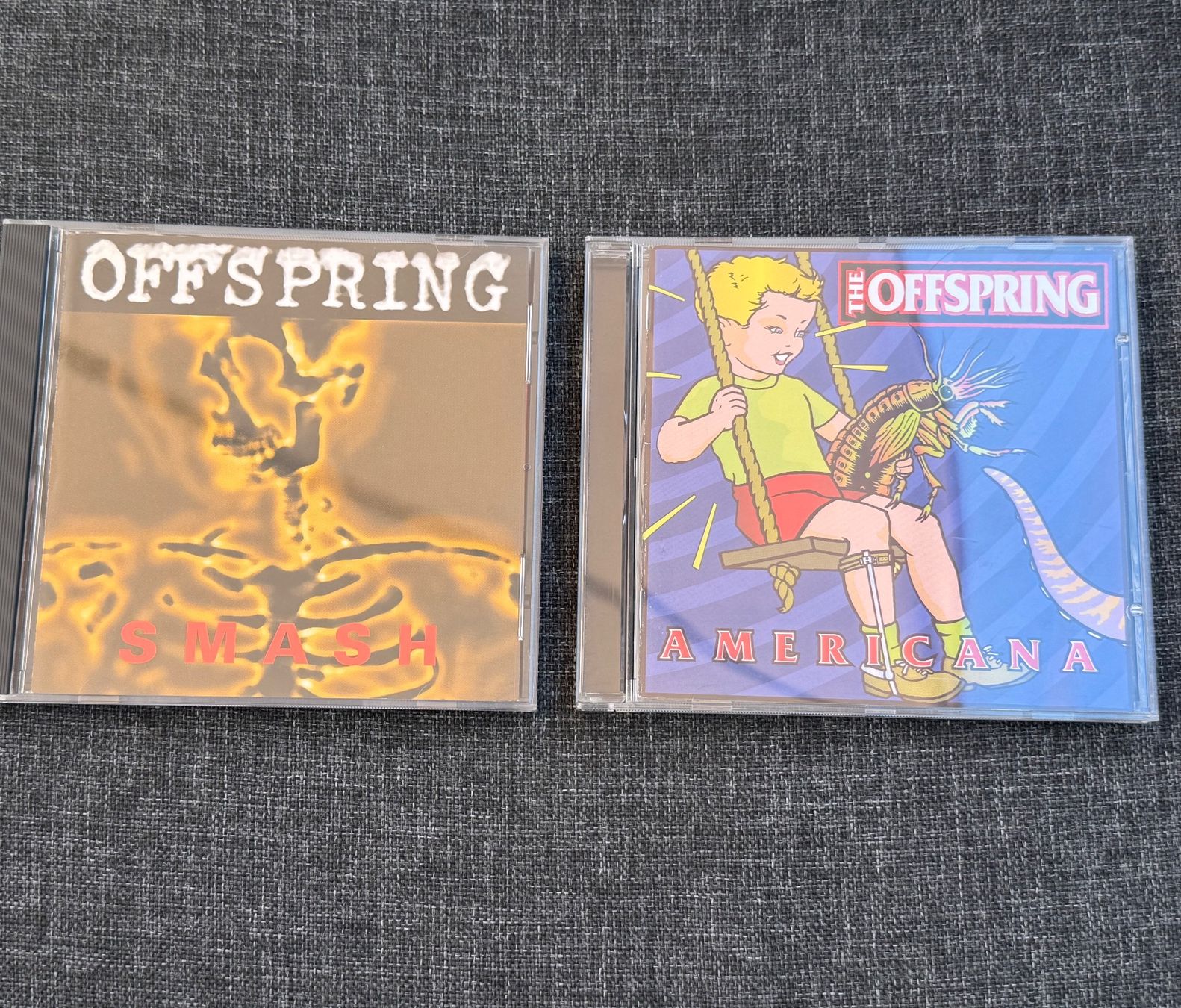 CD: Lot de 2 CD Offspring - Americana et Smash – Usato da Denges venduto da peumens