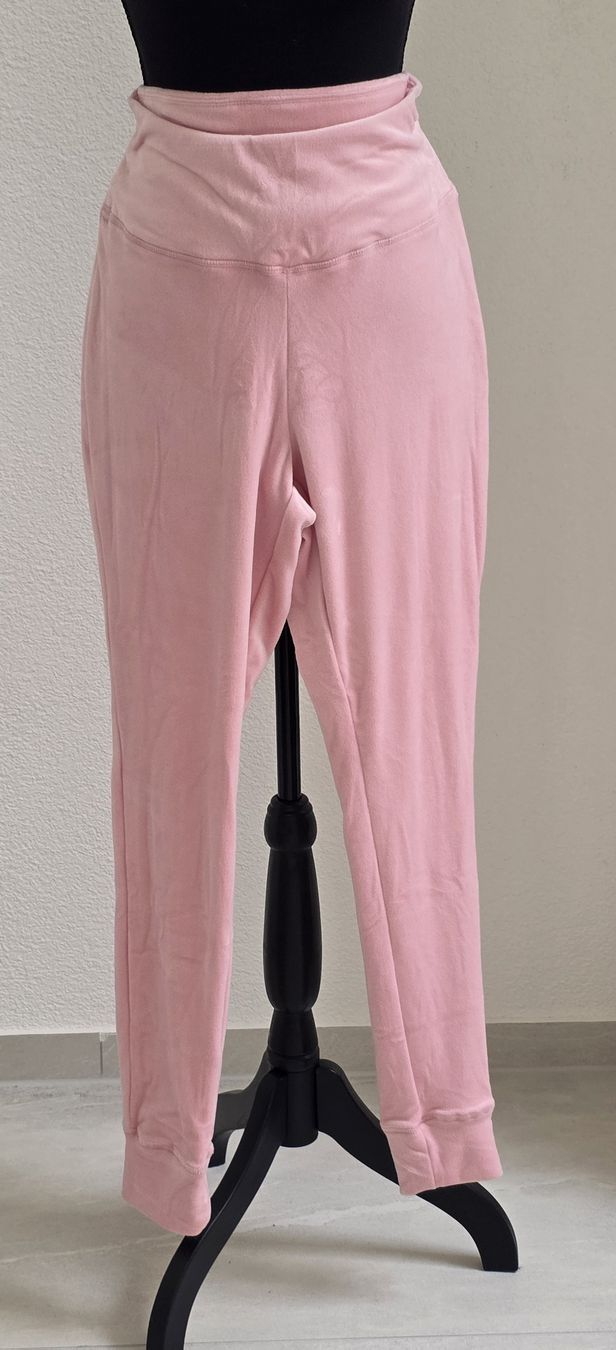 Pantaloni: Samt Hosen rosa Grösse M neuwertig – Nuovo (secondo la descrizione) da Rheinsulz venduto da Gilea