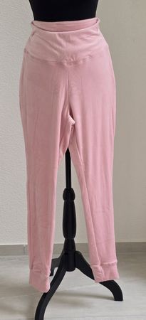 Samt Hosen rosa Grösse M neuwertig