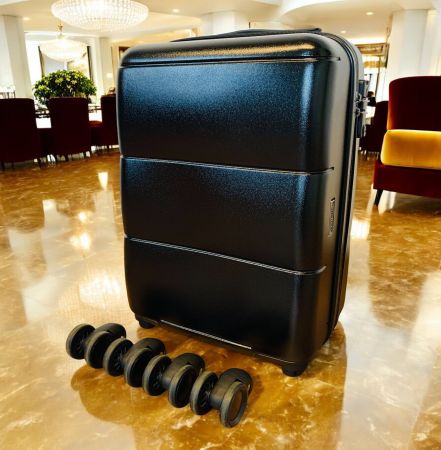 Kabinenkoffer gateBAG S 52cm Räder abnehmb. 45cm SCHWARZ NEU