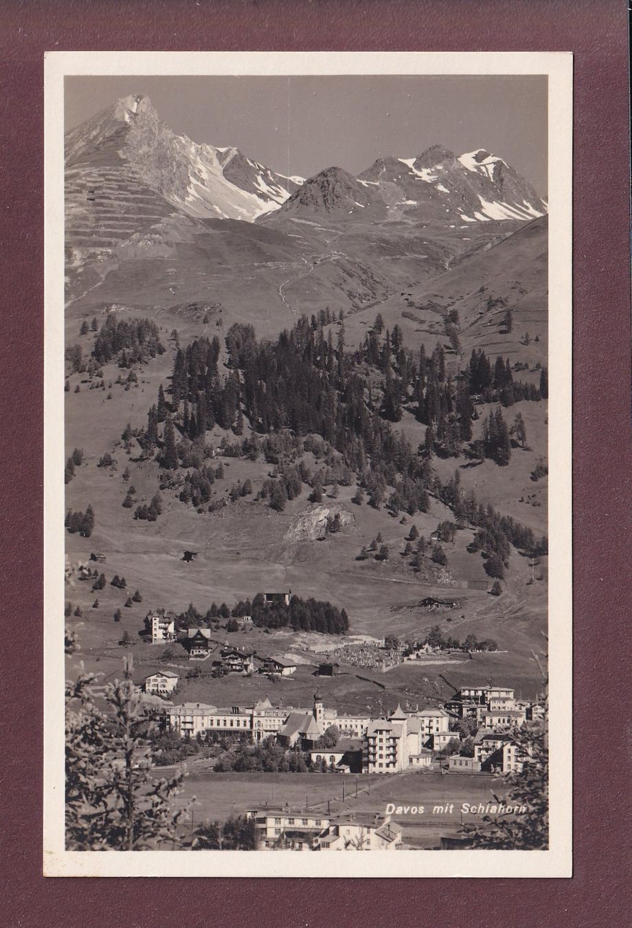 Cartes postales: DAVOS - Schiahorn – D'occasion à Pully par nicecards