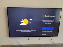 Fernseher 55 Zoll Android TV mit Google Assistant funktio...
