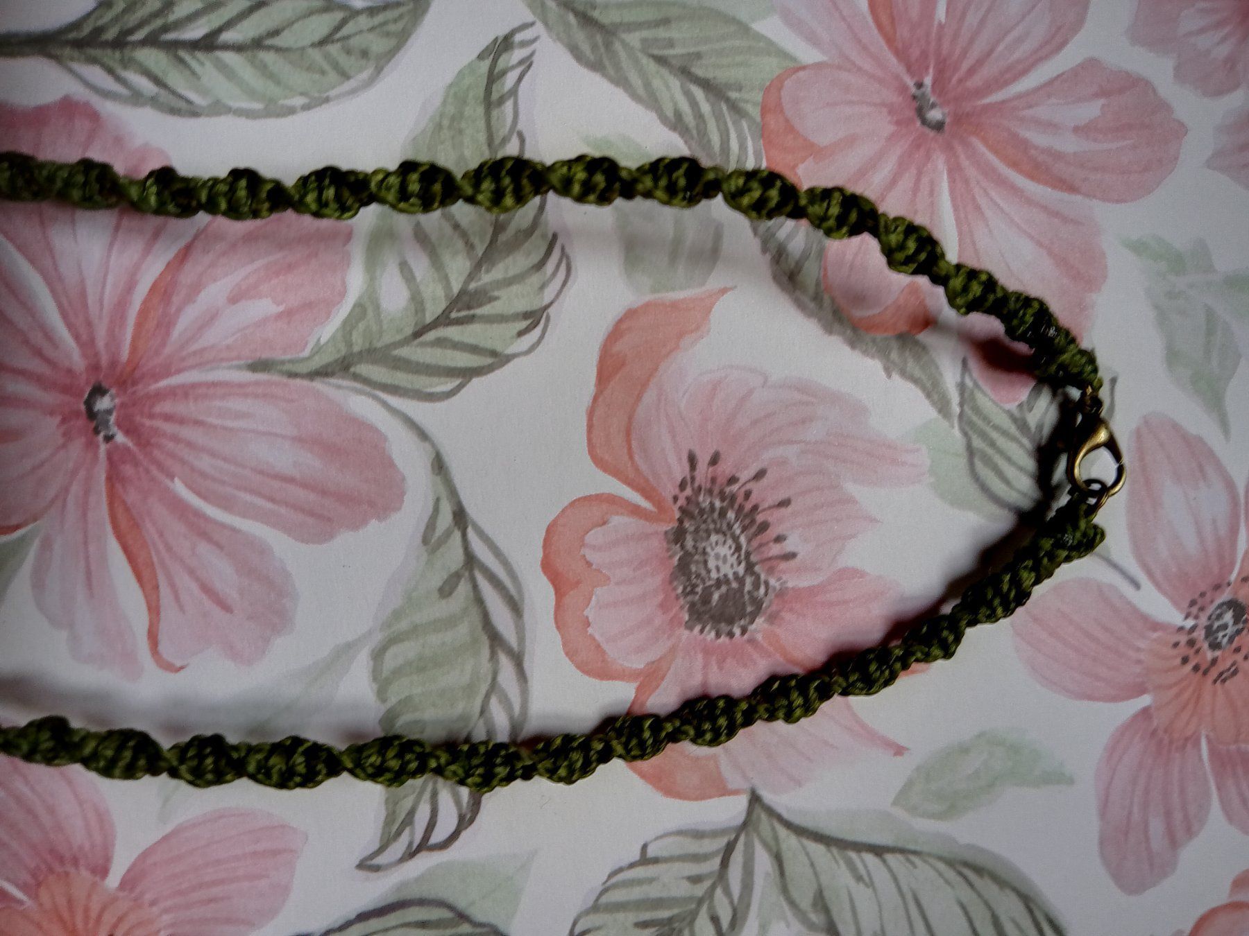 Catenine: Macrame "Ohm" Anhänger/Kette 💚 – Nuovo (secondo la descrizione) da Rehetobel venduto da Modi98 1