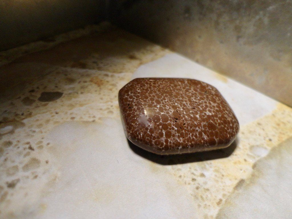 Mineralien & Heilsteine: Kalkoolith- Margaritenstein Heilstein – Neu (gemäss Beschreibung) aus Biberist von Steine
