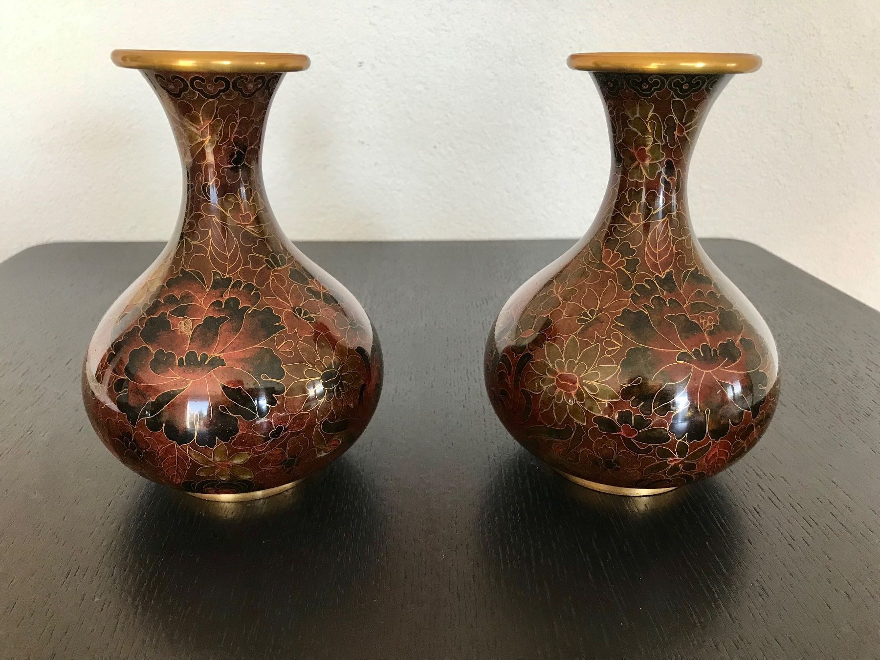 Vasi & Recipienti: Paire de vases en cloisonné – Usato da Morges venduto da Audemars07 1