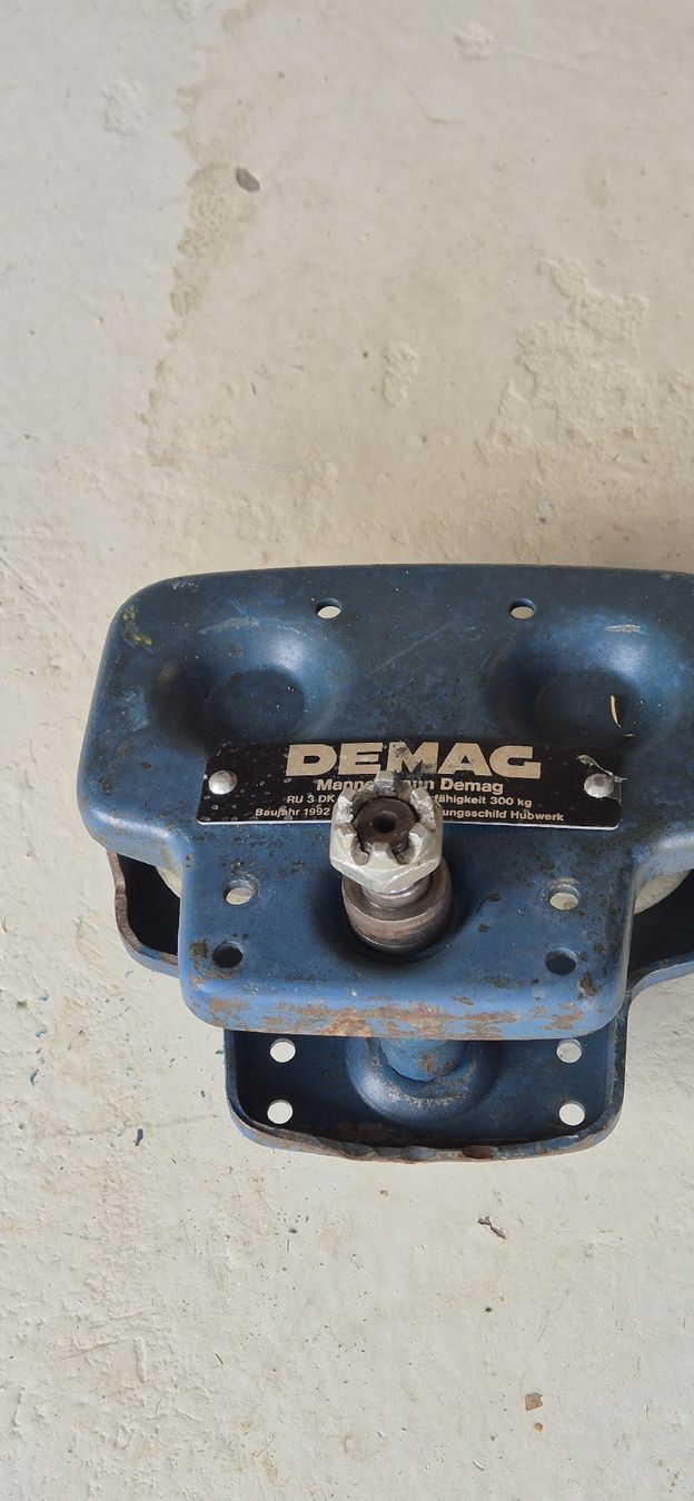 Demag Mehrzweckzüge: Palan Demag 500kg – Gebraucht aus Berlens von ETE68 1