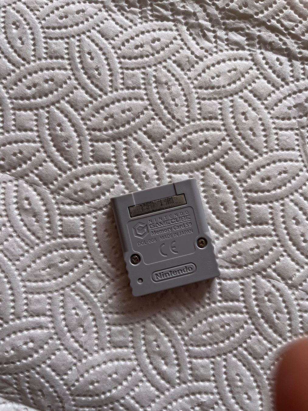 Memory unit & Memory card: GameCube Memory Card Animal Crossing (59 Blöcke) – Usato da Frenkendorf venduto da gelbeZinnie 1