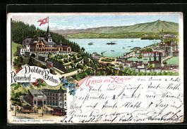 Litho Zürich, Römerhof an der Dolder B