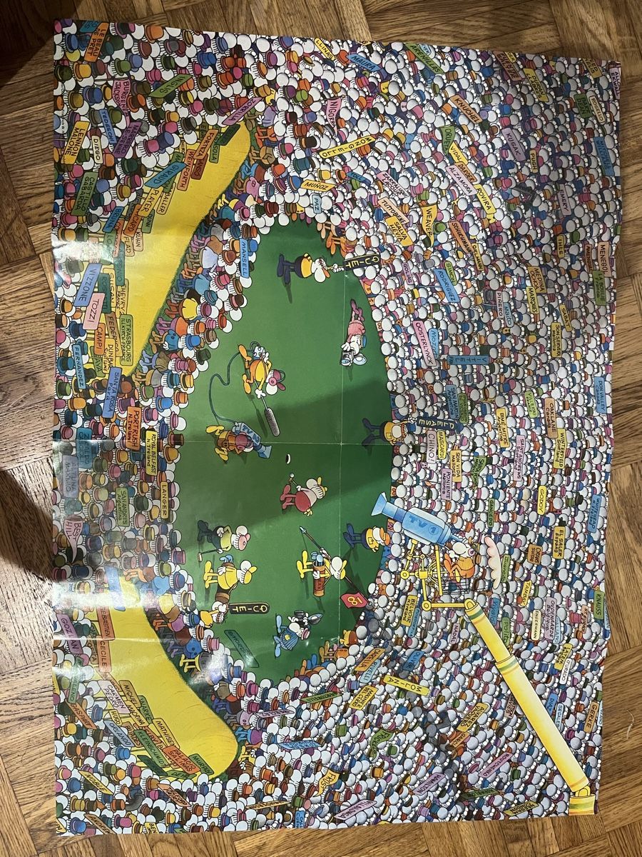 Heye Puzzle: Puzzle Mordillo "Master Putt" 2000 pièces, complet! – Usato da Ecublens VD venduto da Mauchat 9