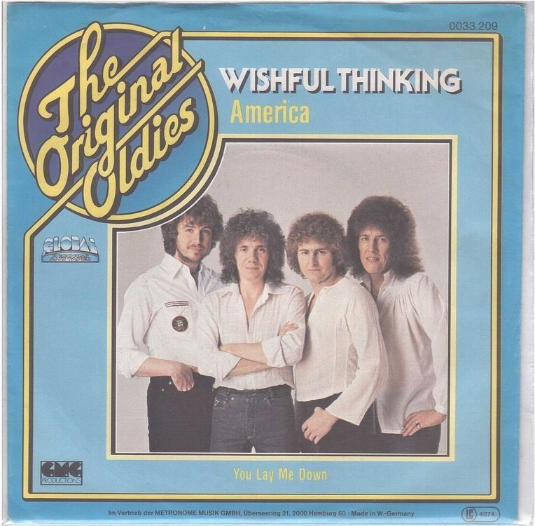 Dischi in vinile: Wishful Thinking  --  America   Single7 – Usato da Oberwil (Dägerlen) venduto da asteng