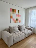 BOBOCHIC BOHEME 3er Sofa – Beige – neuwertig