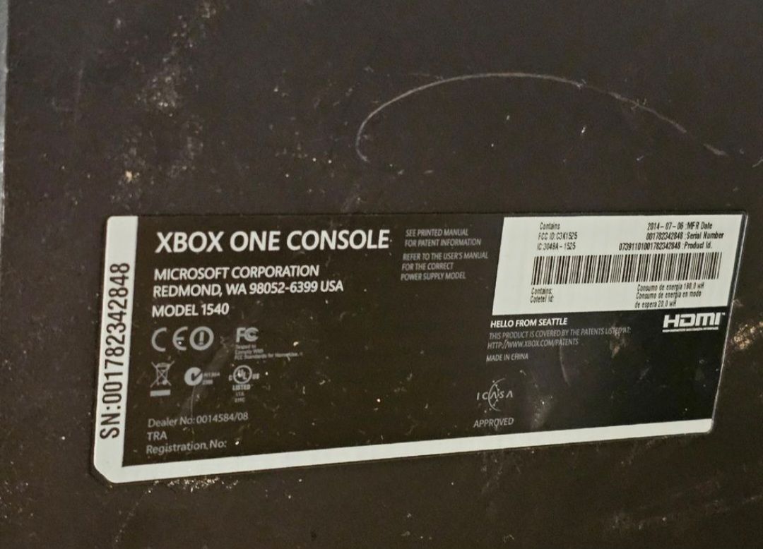 Microsoft Console: Xbox One d'occasion – Usato da Bulle venduto da Bflowx 1
