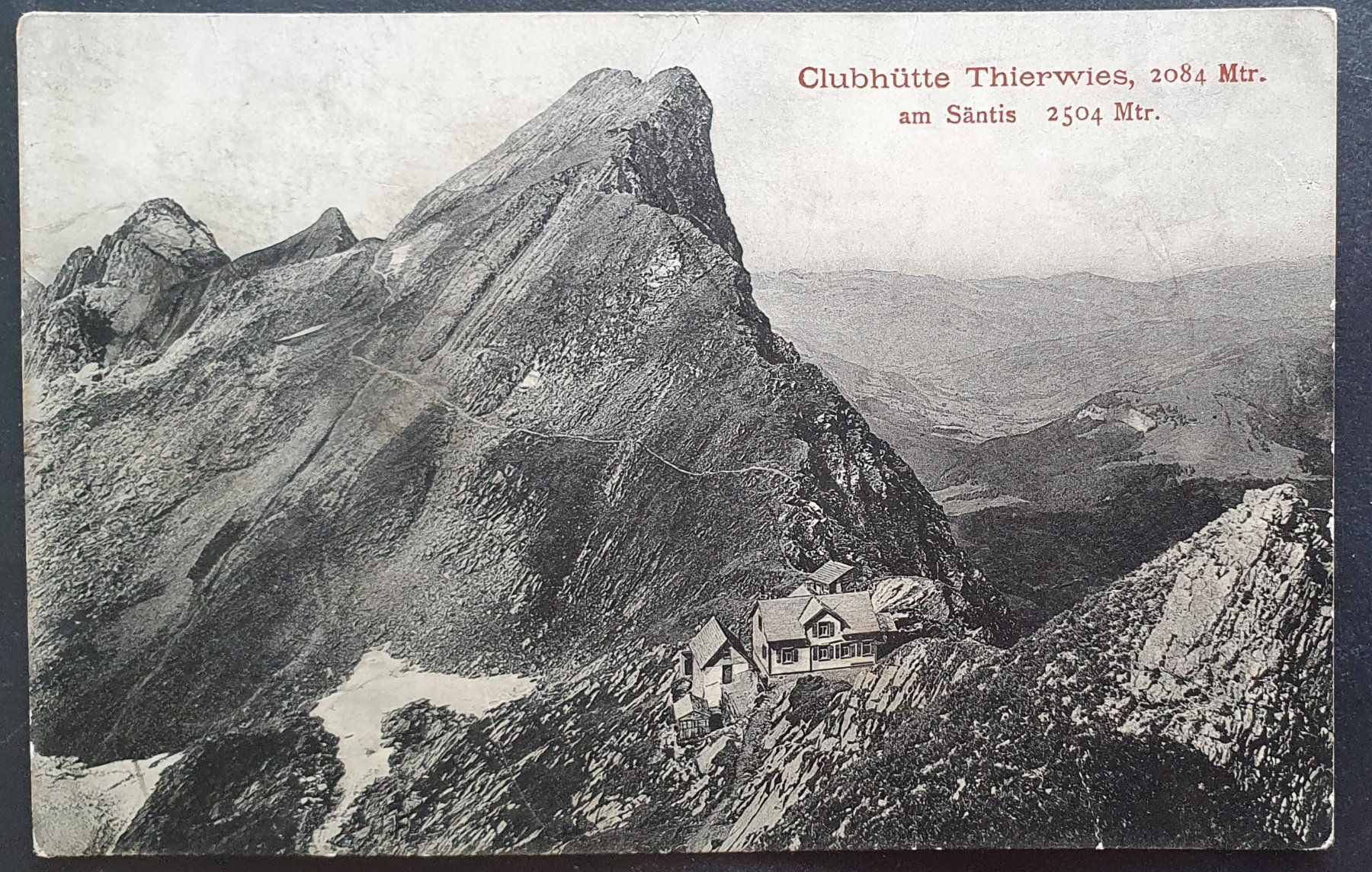 Cartoline postali: Clubhütte Thierwies – Usato da Kreuzlingen venduto da Rschweiz1