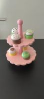 Cupcake Etagere Holz Spielküche Kaufladen Rosa