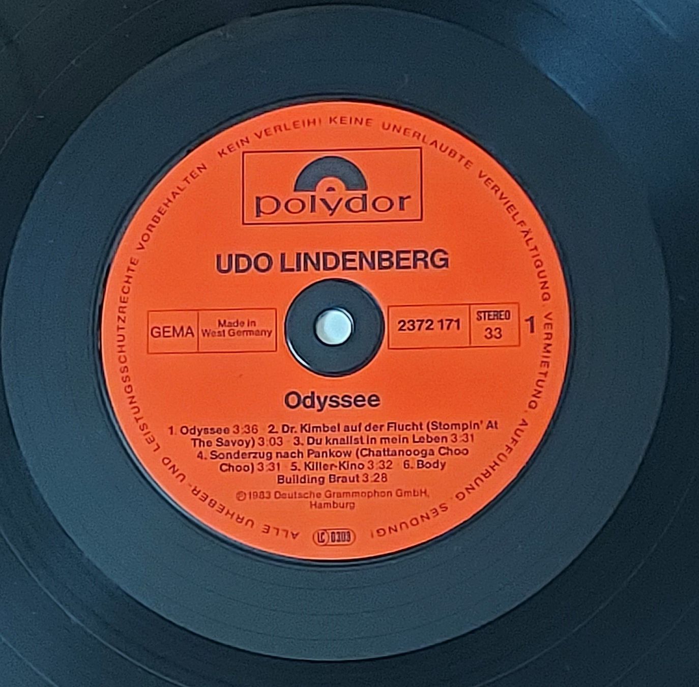 Vinyles: LP - UDO LINDENBERG - ODYSSEE – D'occasion à Steckborn par Quo7 1