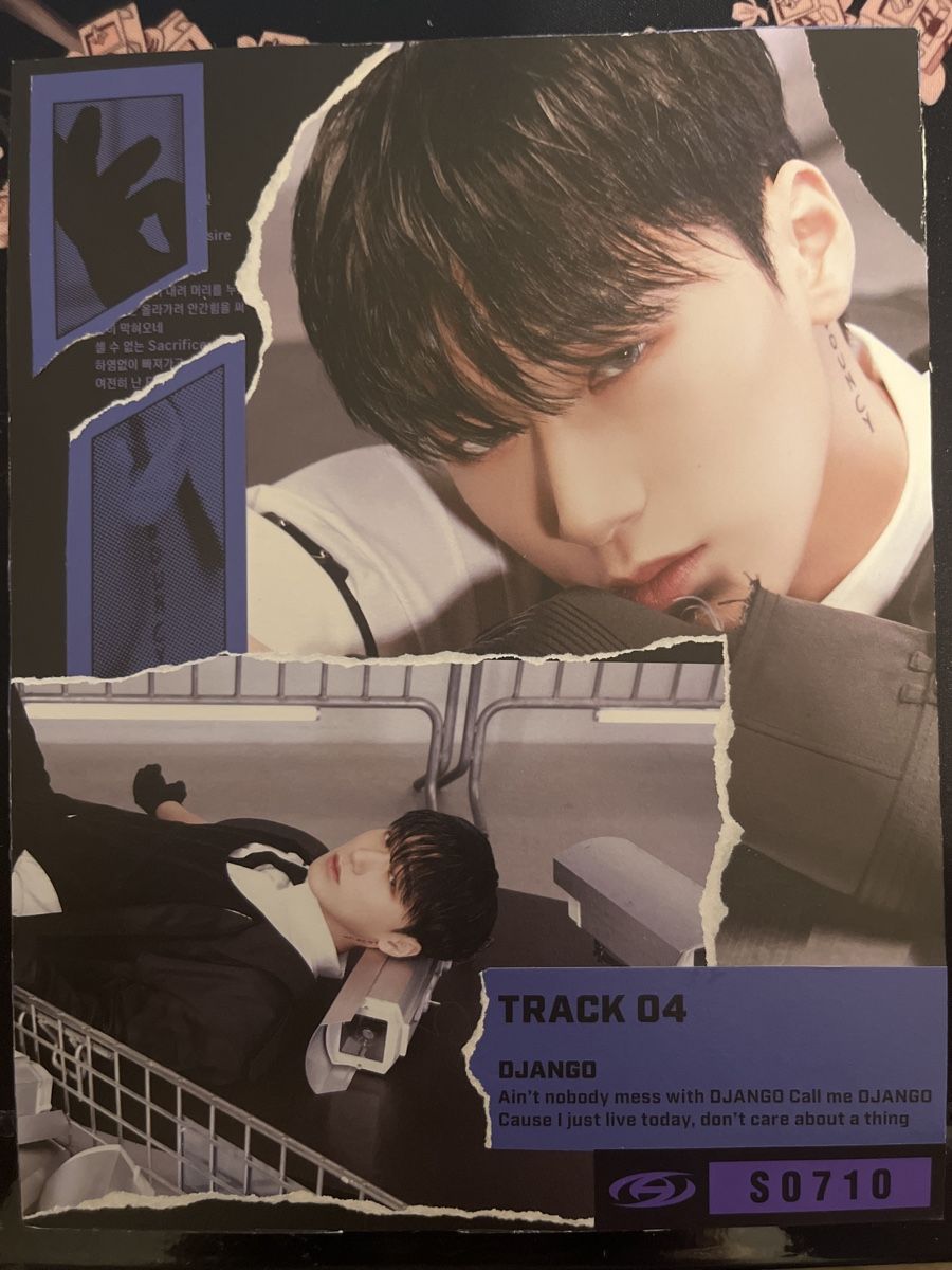 Carte collezionabili: Ateez San Outlaw binder page – Nuovo (secondo la descrizione) da Urtenen-Schönbühl venduto da Mingyeonshi