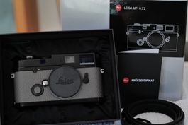 Leica MP 0.72  black paint arte di mano 2023 neuwertig
