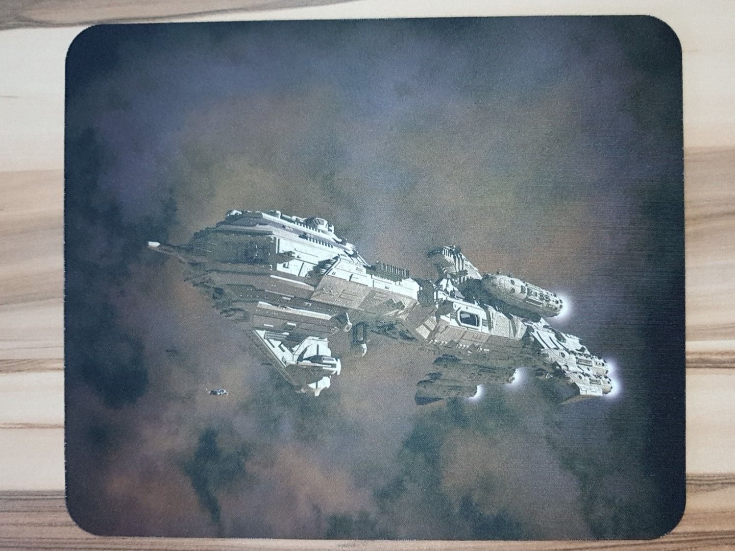 Tappetini per mouse: Mausmatte "Space Ship" / Mousepad NEU – Nuovo e nell'imballaggio originale da Turbenthal venduto da enjak