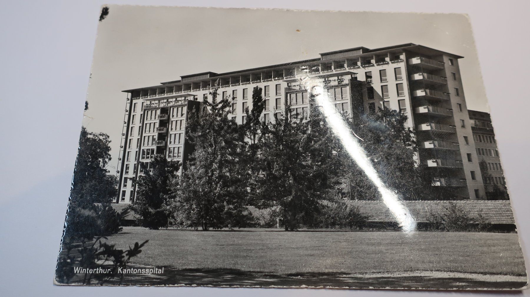 Cartoline postali: Winterthur Kantonalspital 1960 – Usato da Cormoret venduto da Pascalll2001 1