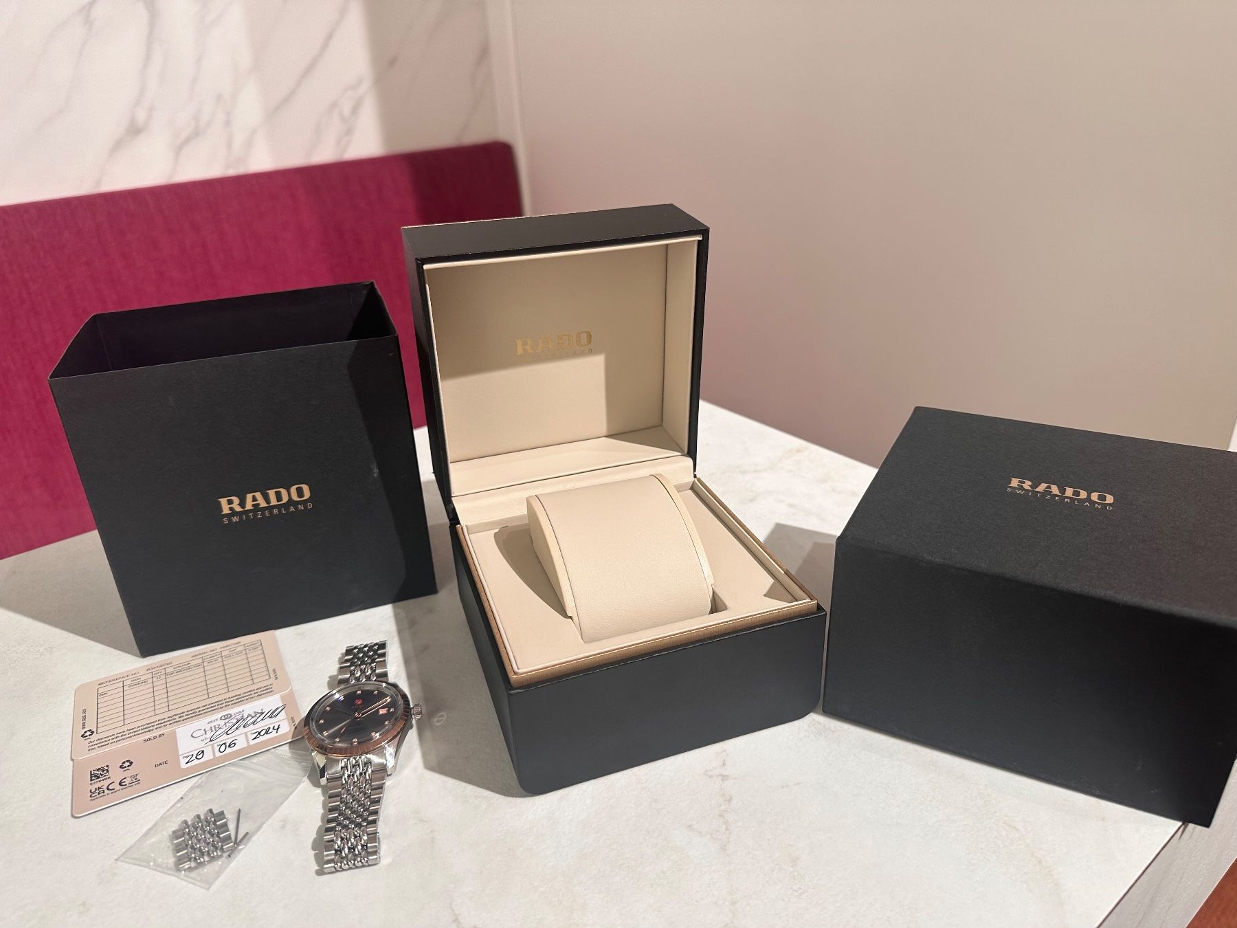 Rado Orologi: Rado Hyperchrome Classic 42mm mit Diamanten – Usato da Zürich venduto da uhrmacherteam 2