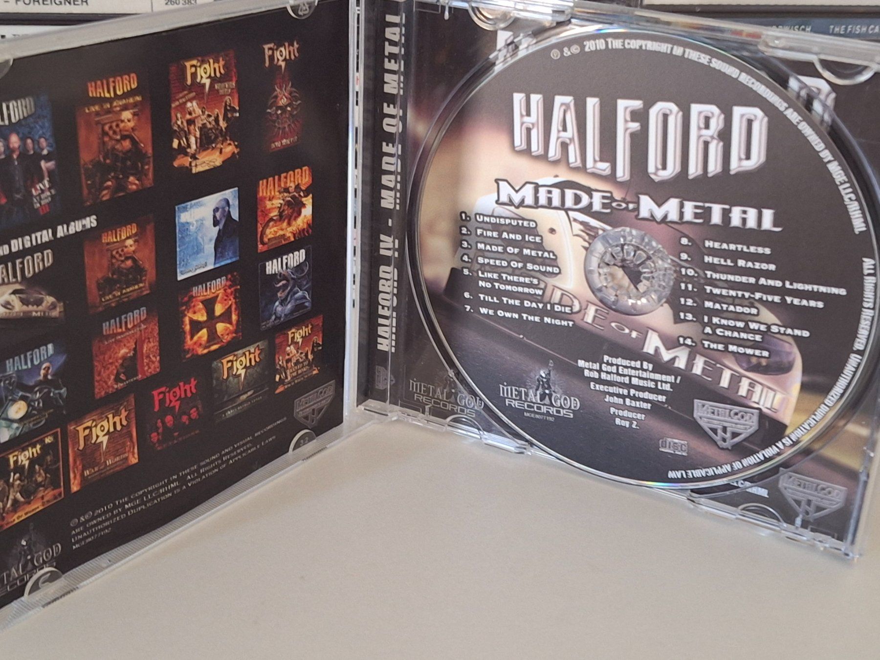 CDs: CD Halford - Made of Metal – D'occasion à Aarberg par Jackup1 2